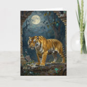 Tiger Themed | Happy Birthday カード (正面)