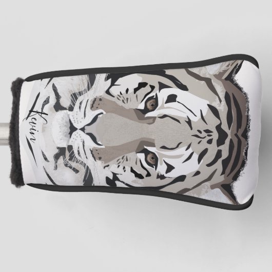 Tiger, tiger face, symbol of 2022 ゴルフヘッドカバー (正面)