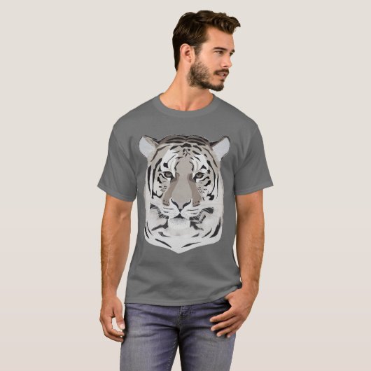 Tiger, tiger face, symbol of 2022  tシャツ (正面フル)