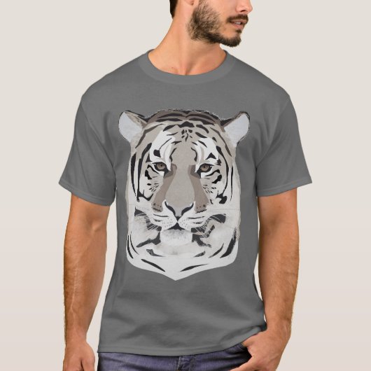 Tiger, tiger face, symbol of 2022 tシャツ (正面)