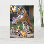 Tiger Walkin' the Dog Card シーズンカード (裏面)