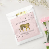 Tiger Wild About You Valentine Kids Classroom フェイバーバッグ (封をした状態)