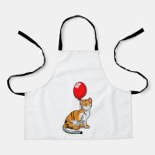Tiger with Balloon エプロン (正面)