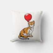 Tiger with Balloon クッション (正面)