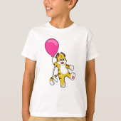 Tiger with Balloon Tシャツ (正面)