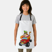 Tiger with Car エプロン (インサイチュ)