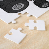 Tiger with Car ジグソーパズル (側面)