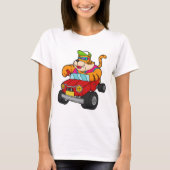 Tiger with Car Tシャツ (正面)