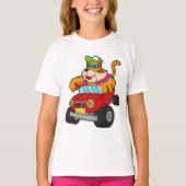 Tiger with Car Tシャツ (正面)