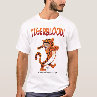 Tigerbloodの漫画 Tシャツ