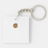 Tiger's Face Key Ring キーホルダー (裏面)