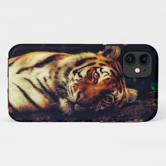 Tiger's Touch Case-Mate iPhoneケース (裏面(横))