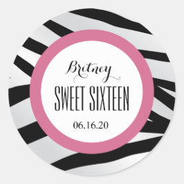TIGERSweet sixteen16カスタムV10ブラックピンク ラウンドシール