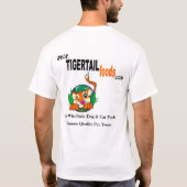 Tigertailの食糧 Tシャツ (裏面)
