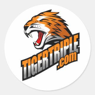 tigertriple.com (20)1.5インチシールのシート ラウンドシール