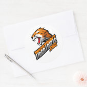 tigertriple.com (6) 3"シールのシート ラウンドシール (封筒)