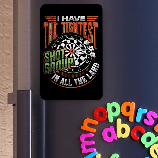 Tigest Shot Group - Dartファン マグネット