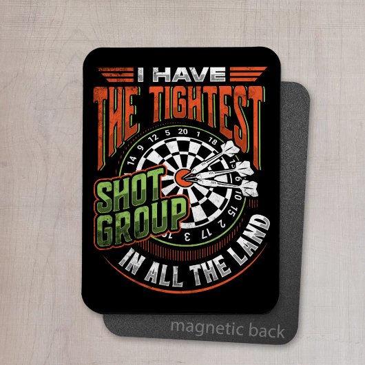 Tigest Shot Group - Dart Player マグネット