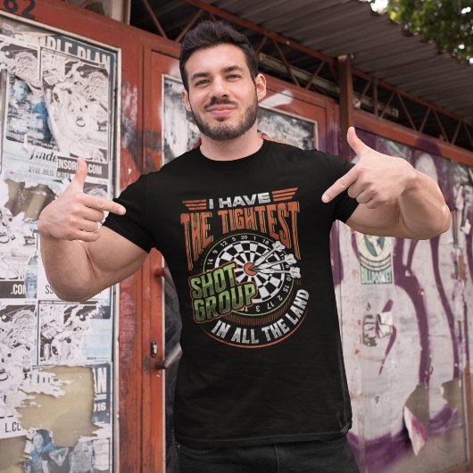 Tigest Shot Group - Epic Dart Player Tシャツ