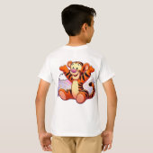 Tigger Cartoon Tiger T-Shirt Tシャツ (裏面フル)
