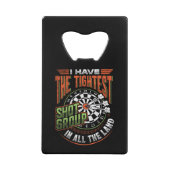 Tightet Shot Group - Dart Player クレジットカード栓抜き (正面)