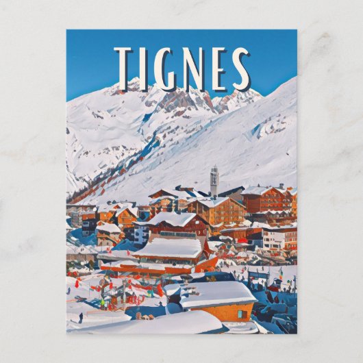 Tignes Station de ski  ポストカード (正面)