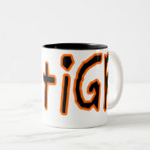 tiGRのマグ ツートーンマグカップ (正面右)