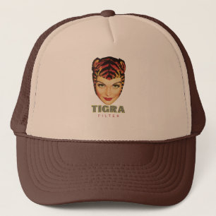 Tigraのタバコのトラック運転手の帽子のcasquette キャップ