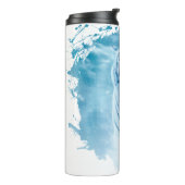 Tigre Blanc Animal Vie Sauvage Jungle Nature タンブラー (回転左)