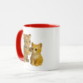 Tigre Chaton mignons マグカップ (正面左)