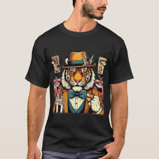 Tigre Gentlemen : Le Maître du Milkshake Tシャツ