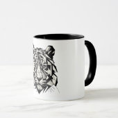 Tigre mirando マグカップ (正面右)