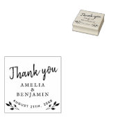 Tigs素朴タイポグラフィありがとうござ結婚う ラバースタンプ (押印)