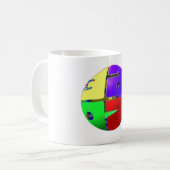 TIHのロゴ コーヒーマグカップ (正面左)