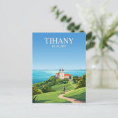 Tihany Abbey Hungary ポストカード (スタンド正面)