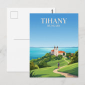 Tihany Abbey Hungary ポストカード (正面/裏面)