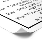 Tik-Tok命令カード ポスター (角)