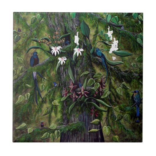 Tikalのジャングル タイル (正面)