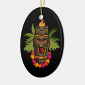 Tikiのアロハオーナメント セラミックオーナメント (左)