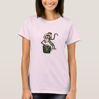 TikiのドラムTシャツを贅沢なTikiによって遊ぶことをまねて下さい Tシャツ