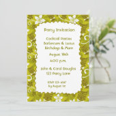 Tikiのハイビスカスの招待状 招待状 (スタンド正面)