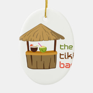 Tikiのバー セラミックオーナメント
