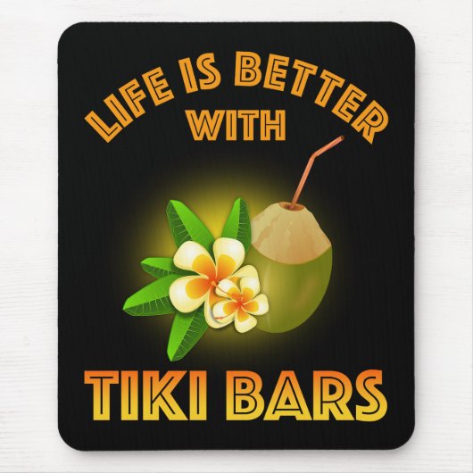 Tikiのバー マウスパッド (正面)
