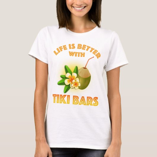 Tikiのバー Tシャツ (正面)