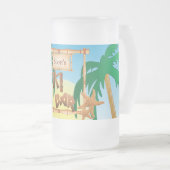 Tikiのパーソナライズバーパーティー フロストグラスビールジョッキ (正面右)