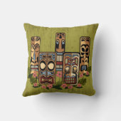 Tikiのパーティーの枕 クッション (裏面)