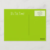 TIKIのパーティー ポストカード (裏面)