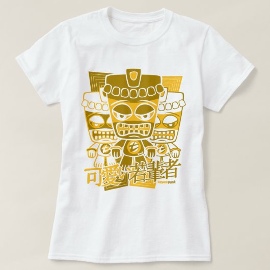 Tikiのマスコット Tシャツ (デザイン正面)