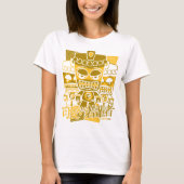 Tikiのマスコット Tシャツ (正面)