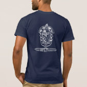 Tikiのワイシャツ Tシャツ (裏面)